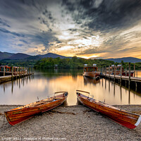Buy canvas prints of rowing boats by stephen cooper