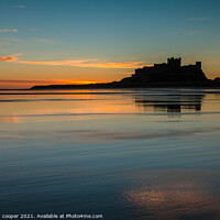 Buy canvas prints of bamburgh by stephen cooper