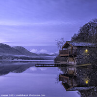 Buy canvas prints of boathouse by stephen cooper