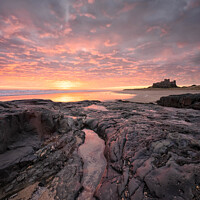 Buy canvas prints of bamburgh by stephen cooper