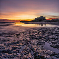 Buy canvas prints of bamburgh castle by stephen cooper