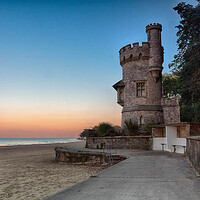 Buy canvas prints of Appley Tower at Sunset by Jack Marsden