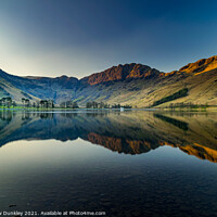 Buy canvas prints of Buttermere Sunrise by Matthew Dunkley