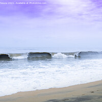 Buy canvas prints of Sea waves by Lucas D'Souza