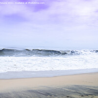 Buy canvas prints of Sea waves by Lucas D'Souza