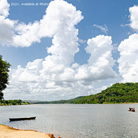 Buy canvas prints of Netravathi river, Mangalore by Lucas D'Souza