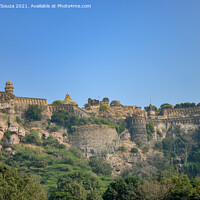 Buy canvas prints of Chittorgarh fort in Rajasthan, India by Lucas D'Souza