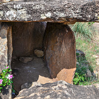 Buy canvas prints of Neolithic age dolmens at Marayoor in Munnar, Kerala, India by Lucas D'Souza