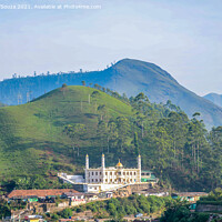 Buy canvas prints of Mosque at Munnar by Lucas D'Souza