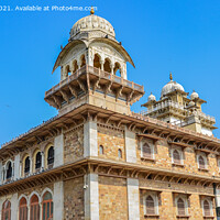 Buy canvas prints of The Albert Hall Museum in Jaipur, India by Lucas D'Souza