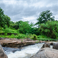 Buy canvas prints of Rocky stream  by Lucas D'Souza