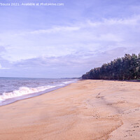 Buy canvas prints of Kanvatheertha beach by Lucas D'Souza
