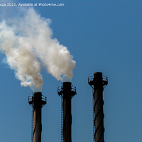 Buy canvas prints of Cutting down pollution by Lucas D'Souza