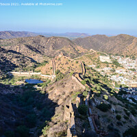 Buy canvas prints of View from Jaigarh Fort in Rajasthan, India by Lucas D'Souza