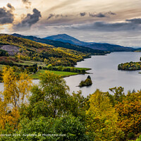 Loch Tummel Schiehallion Autumn