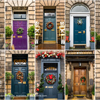 Edinburgh New Town Georgian Doors