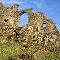Buy canvas prints of Mow cop castle by Daryl Pritchard videos