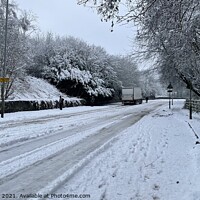 Buy canvas prints of Kidsgrove bank in the snow by Daryl Pritchard videos