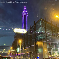 Buy canvas prints of Blackpool tower illuminations by Daryl Pritchard videos