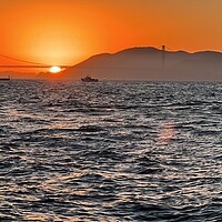 Buy canvas prints of Sunset over San Francisco by Daryl Pritchard videos