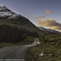 Buy canvas prints of The Road through the Glen by Ivor Bond