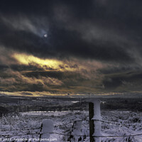Buy canvas prints of Winter Skies by Ivor Bond