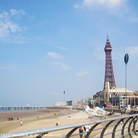 Buy canvas prints of Blackpool by Victoria Copley