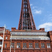 Buy canvas prints of Blackpool Tower by Victoria Copley
