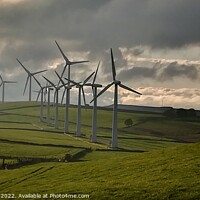 Buy canvas prints of Royd Moor Wind Farm by Victoria Copley