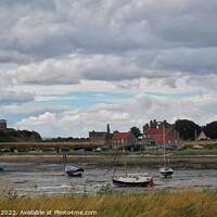 Buy canvas prints of The Holy Island of Lindisfarne by Victoria Copley