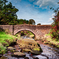 Buy canvas prints of The Packhorse Bridge by Anthony Dillon