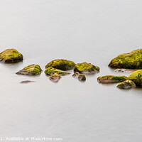 Buy canvas prints of Rocks in Water Panoramic. by Anthony Dillon