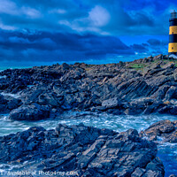 Buy canvas prints of Lighthouse Panoramic by Anthony Dillon
