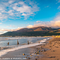 Buy canvas prints of The Mournes  by Anthony Dillon