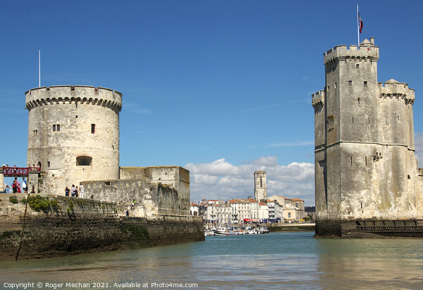 The Ancient Stronghold of La Rochelle Picture Board by Roger Mechan
