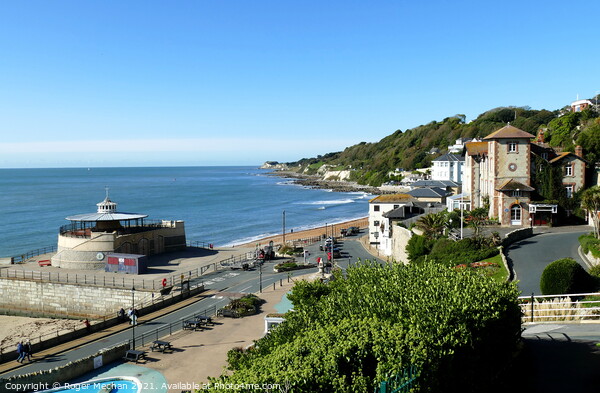 Serene View of Ventnor Seaside Picture Board by Roger Mechan