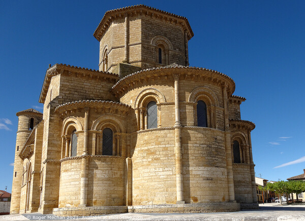 Exquisite Romanesque Church in central Spain Picture Board by Roger Mechan
