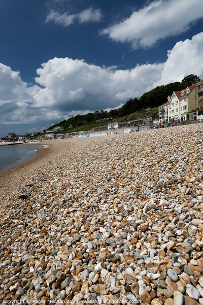 Dramatic Skies over Lyme Regis Picture Board by Roger Mechan