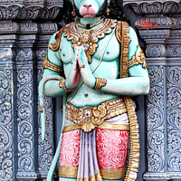 Buy canvas prints of Hanuman, Son of Pawan by Roger Mechan