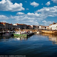 Buy canvas prints of Tranquil Harbour by Roger Mechan