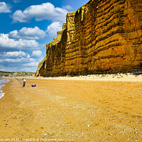 Buy canvas prints of Cliffside solitude by Roger Mechan