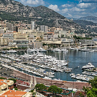 Buy canvas prints of Glittering Monaco by Roger Mechan