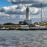Buy canvas prints of Solent Needles Lighthouse by Roger Mechan