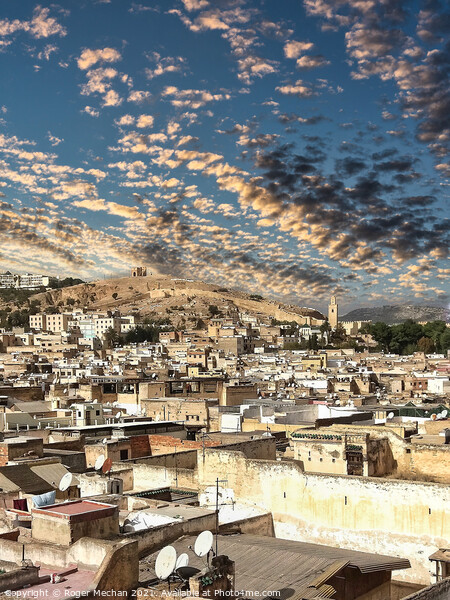 The Enchanting Old Town of Fez Picture Board by Roger Mechan