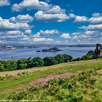 Buy canvas prints of Drakes Island and Plymouth Sound  by Roger Mechan