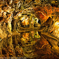 Buy canvas prints of Tunnel inside a silver mine by Roger Mechan
