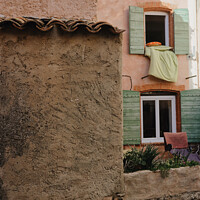 Buy canvas prints of Refreshing Provencal bedding by Roger Mechan