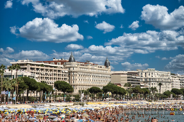 A Vibrant Scene in Cannes Picture Board by Roger Mechan
