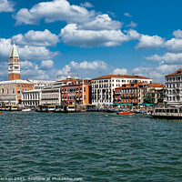 Buy canvas prints of Venice's Enchanting Waterfront by Roger Mechan