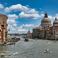 Buy canvas prints of Serene Venice Lagoon by Roger Mechan